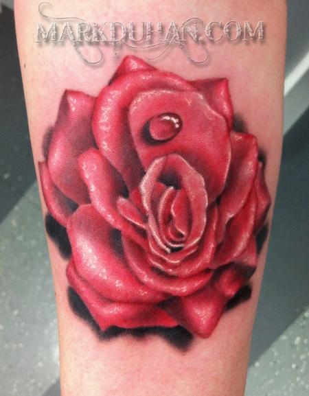 Tattoos - ROSE DROPLET - 63489